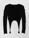 Rick Owens Tanja Distressed Virgin Wool Sweater