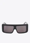 Rick Owens Documenta Rectangular Sunglasses