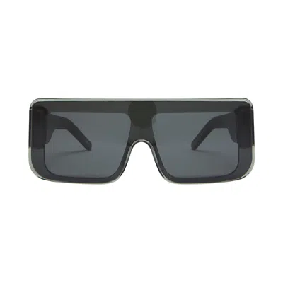 Pre-owned Rick Owens Documenta Sunglasses 'bosco' | Grey | Men's Size Onesize In Gray