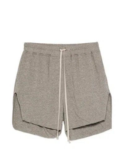 Rick Owens Double Boxer Shorts In Brown