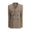 Rick Owens Women Double-breasted Blazer In Neutral