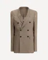 Rick Owens Women Double-breasted Blazer In Neutral