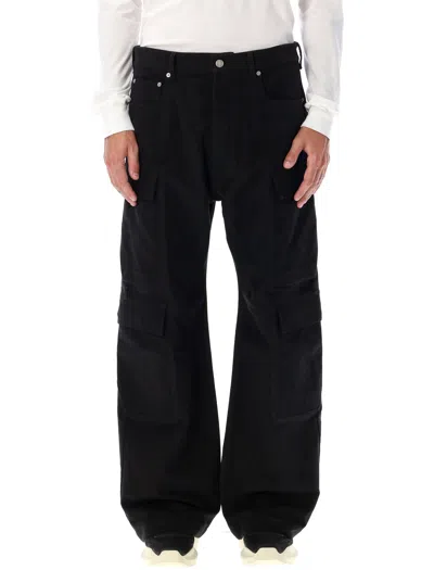 RICK OWENS RICK OWENS DOUBLE CARGO JEANS