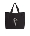 Rick Owens Double Handle Tote Bag In Black