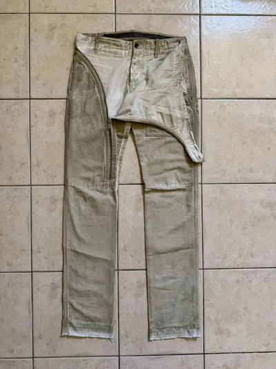 Pre-owned Rick Owens Double Layer Aircuts In Sand