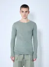 Rick Owens Double-layered T-shirt In Green