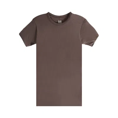 Pre-owned Rick Owens Double Short-sleeve T-shirt 'macassar' | Brown | Men's Size L