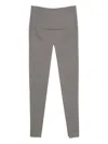 Rick Owens Double-slit Maxi Skirt In Gray