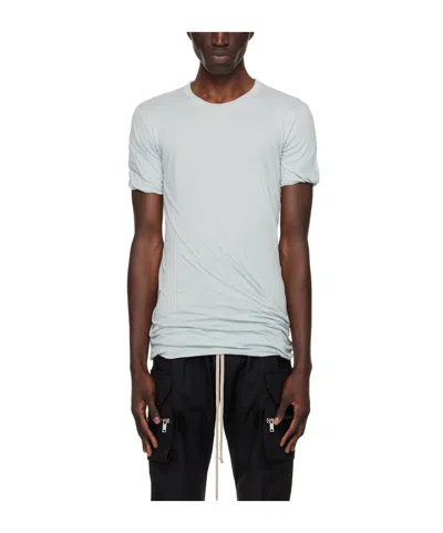 Rick Owens Blue Porterville Double T-shirt In 36 Pale Blue