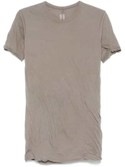 Rick Owens Double T-shirt In Grau