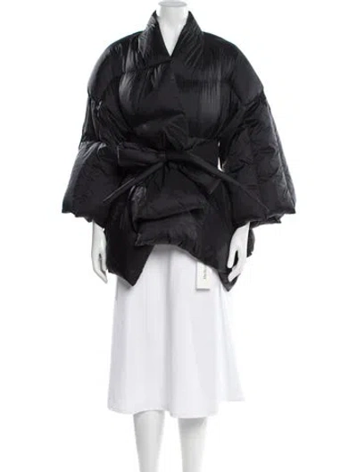 Pre-owned Rick Owens Down Coat W/ Tags In Gray