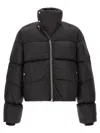 Rick Owens Down Jacket In Black