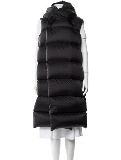Pre-owned Rick Owens Down Jacket In Black
