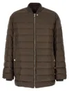 Rick Owens Down Jacket In Brown