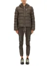 Rick Owens Down Jacket "gimp" In Brown
