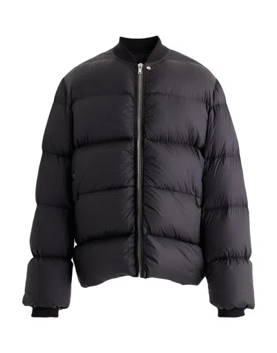 Rick Owens Down Jackets In Black
