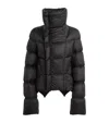 Rick Owens Naska Down Jacket In Black