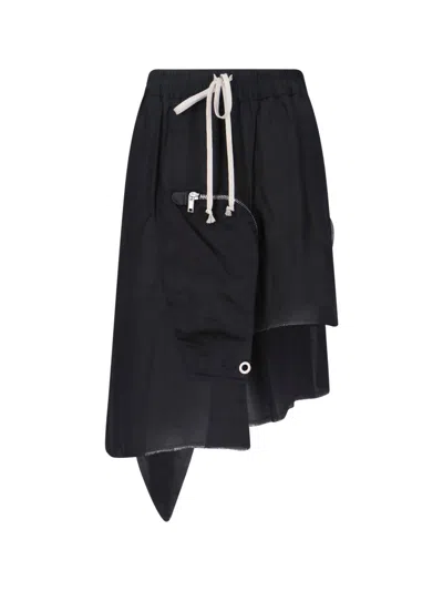 RICK OWENS DRACCA SKIRT