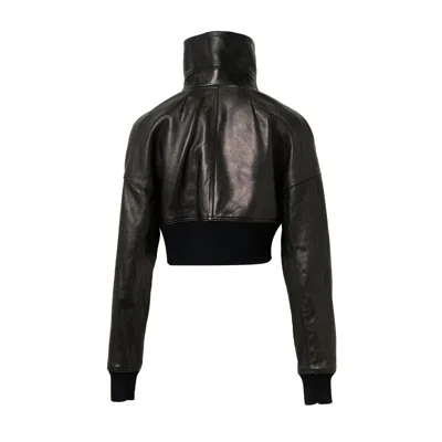 Rick Owens Dracucollar Cropped Beg Nappa