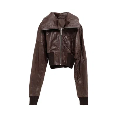 Pre-owned Rick Owens Dracuflight 'grease' | Brown | Women's Size 48