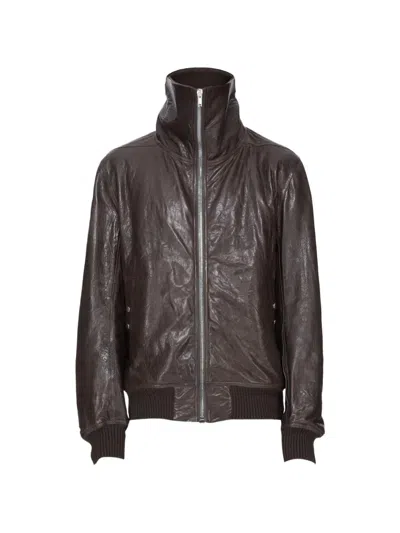 Rick Owens Dracuflight Jacket In Brown