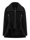 Rick Owens Draculimo Coat In Black