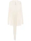 Rick Owens Drain Tee In Neutrals