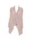Rick Owens Medium Wrap Jacket Open Front Design In Pink