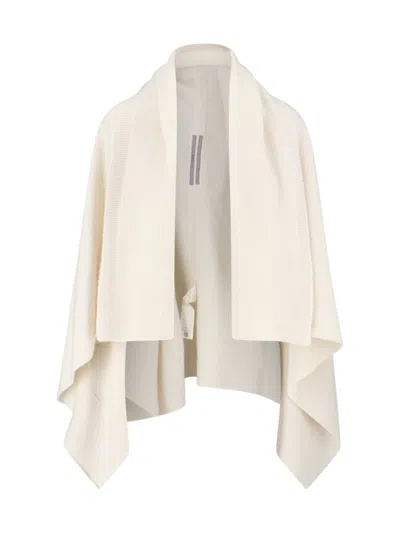 RICK OWENS DRAPED CARDIGAN