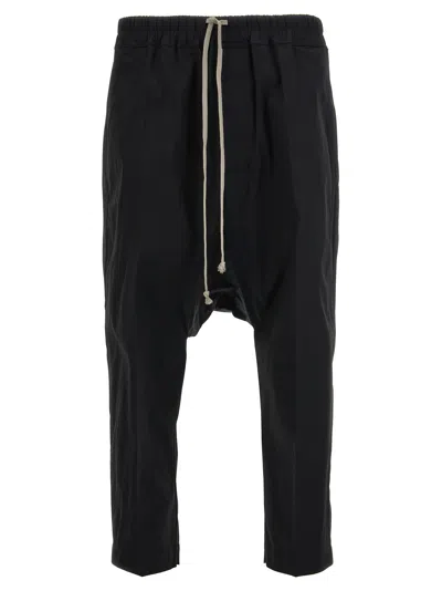 RICK OWENS DRAWNSTRING CROPPED PANTS