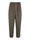 Rick Owens Gray Hollywood Drawstring Astaires Lounge Pants In Grey