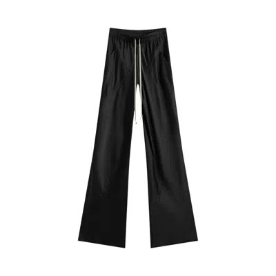 Pre-owned Rick Owens Drawstring Bias Pants 'black' | Women's Size 40