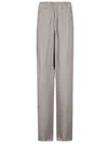 Rick Owens Drawstring-waist Trousers In White