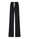 Rick Owens Drawstring Bias Pants With Drawstring In Black