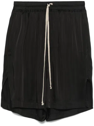 RICK OWENS DRAWSTRING BOXER SHORTS