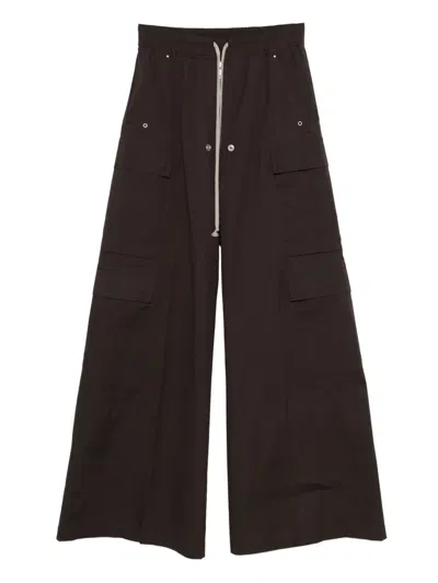 RICK OWENS DRAWSTRING CARGO TROUSERS