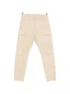 Rick Owens Drawstring Cargo Trousers In Neutral