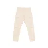 Rick Owens Drawstring Cargo Trousers In Neutral