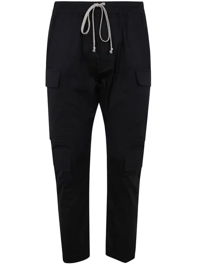 RICK OWENS RICK OWENS MASTODON MEGACARGO DRAWSTRING TROUSERS