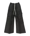 Rick Owens Drawstring Casual Pants In Black