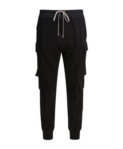 RICK OWENS DRAWSTRING CARGO TROUSERS