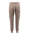 Rick Owens Drawstring Casual Pants In Brown