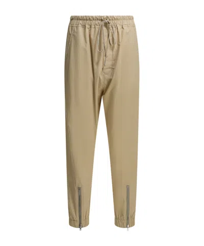 Rick Owens Drawstring Casual Pants In Brown
