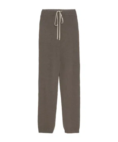 Rick Owens Drawstring Casual Pants In Brown