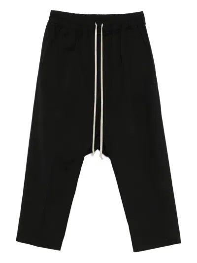 Rick Owens Drawstring Cropped Trousers