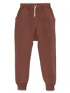 Rick Owens Drawstring-fastening Track Pants In Brown