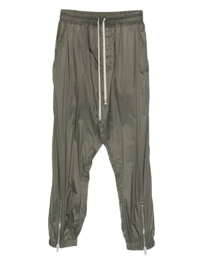 Rick Owens Drawstring-fastening Trousers In Green