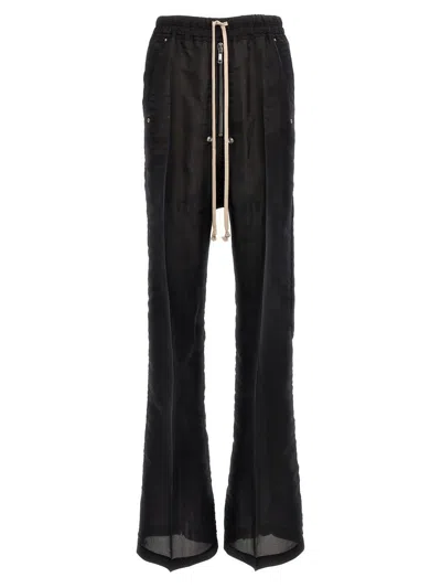 Rick Owens Drawstring Geth Belas Pants In Black