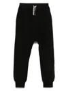 Rick Owens Drawstring Joggers In 黑色