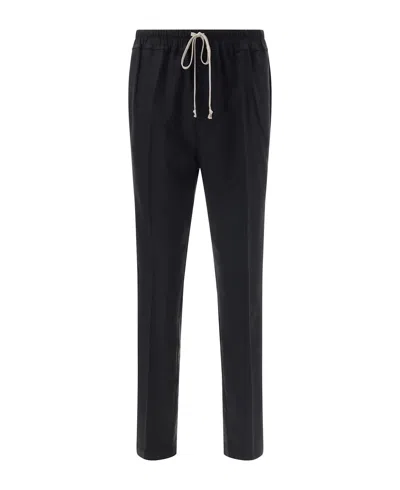 RICK OWENS RICK OWENS DRAWSTRING LONG PANTS